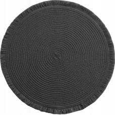 Douceur D`interieur Podkładka pod talerz z frędzlami FALBALA, &Oslash; 38 cm