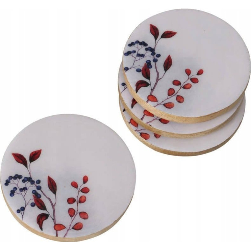 Boltze Podstawka pod kubek Brinja, drewno mango, &Oslash; 10 cm