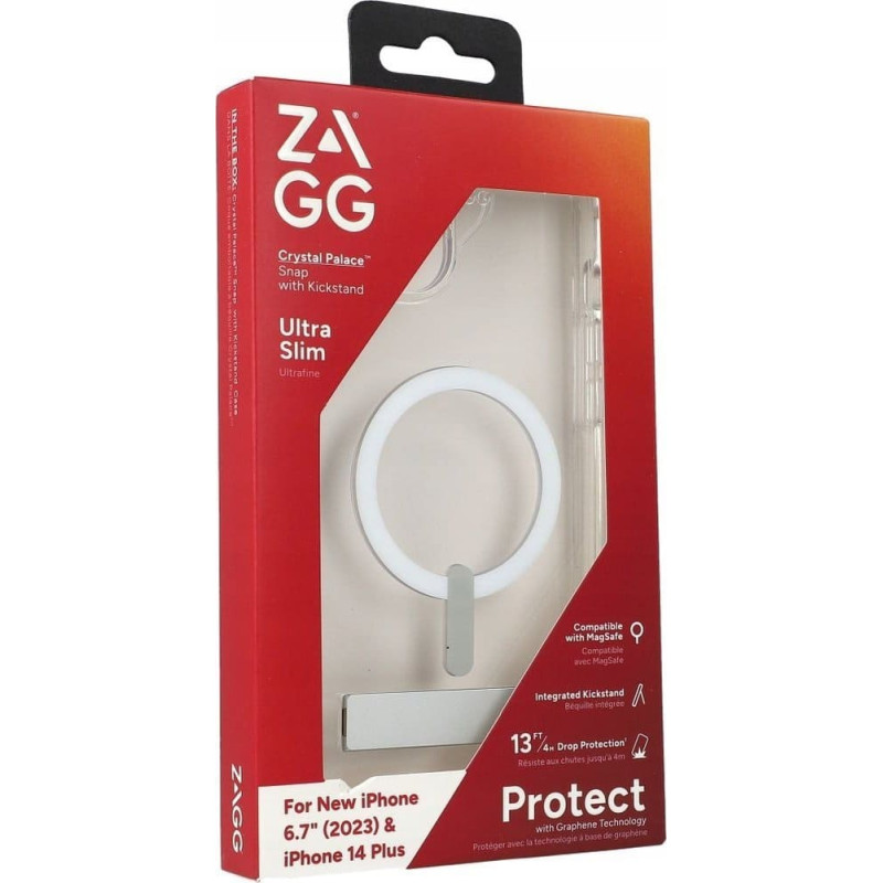 Zagg International ZAGG Crystal Palace Snap KS for iPhone 15 Plus