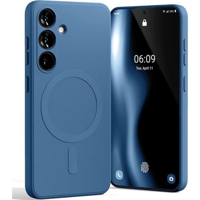 Mercury Goospery Mercury Mercury MagSafe Semi-Silicone Sam S24 S921 niebieski /blue