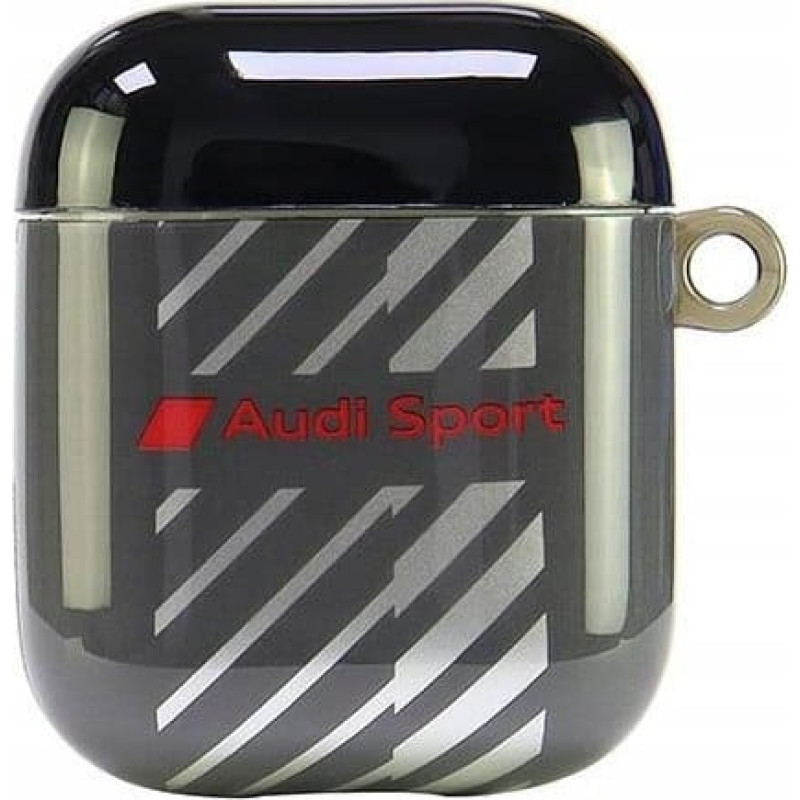 Audi Audi IML Sport AirPods 1/2 cover czarny/  black AUS-IMLAP-RSQ/D1-BK