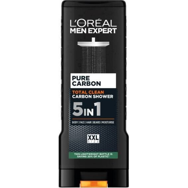 L’oréal Paris Men Expert Pure Carbon Total Clean żel pod prysznic 5w1 400ml