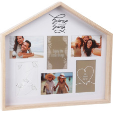 Home Styling Collection Ramka na zdjęcia w kształcie domku, 70 x 40 x 43 cm