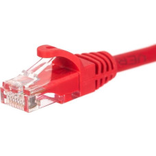 Netrack patchcord RJ45 flood cover cat. 6 UTP 0.5m Red (BZPAT0P56R)