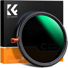 K&F Concept Filtr Hybrydowy 3w1 K&f 40.5 Mm 40.5mm Fader Nd2-32 + Cpl + Black Diffusion 1/4 / Kf01.2059