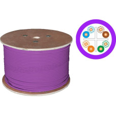 Alantec Cable U/UTP cat.6 LSOH 4x2x23AWG B2ca 500m (FIOLET coating) 25 years warranty, quality test of INTERTEK laboratory (USA) ALANTEC - ALANTEC