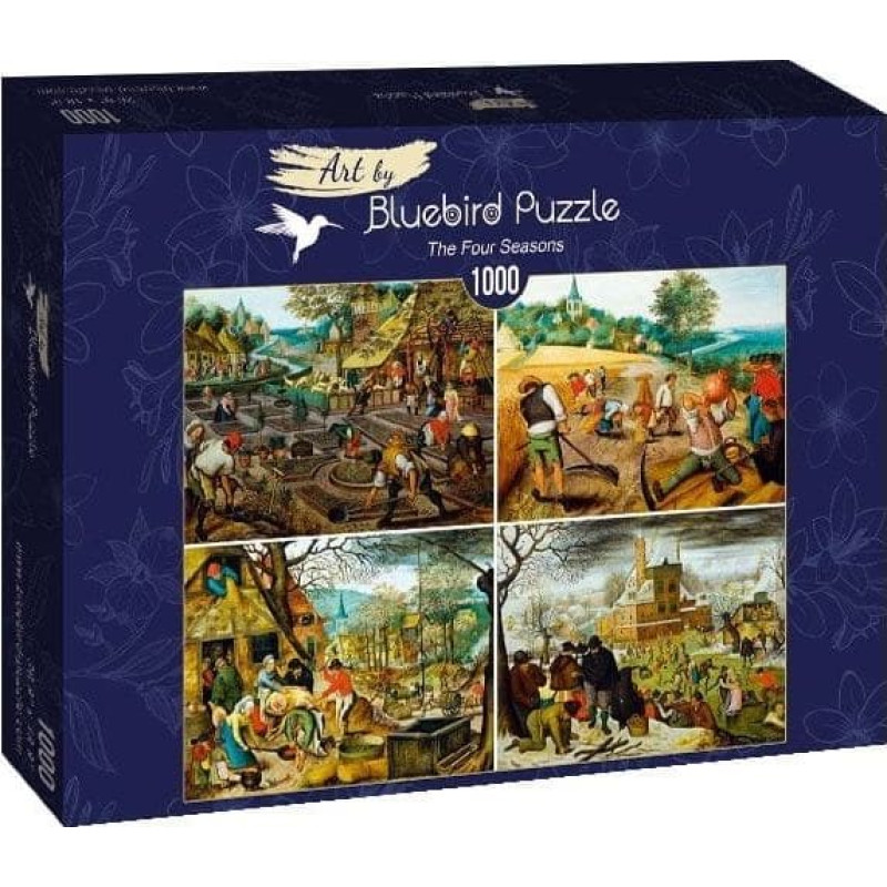 Bluebird Puzzle Puzzle 1000 Four Seasons, Brueghel