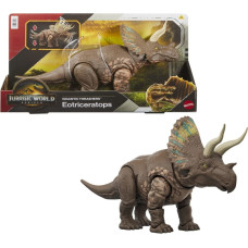Mattel Jurassic World Gigantic Thrashers Eotriceratops toy figure
