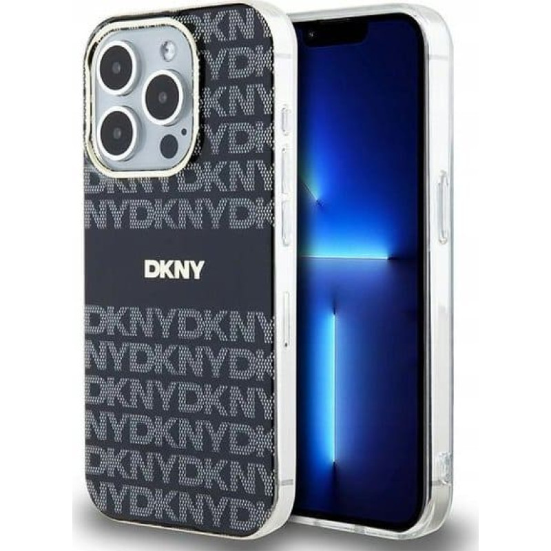 Dkny DKNY DKHMP13XHRHSEK iPhone 13 Pro Max 6.7" czarny/black hardcase IML Mono & Stripe MagSafe