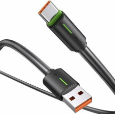 Usams Kabel USB Usams USAMS Kabel USB-C 3A YU Series 1m USB-C/USB-A czarny/black SJ732USB01 (US-SJ732 )