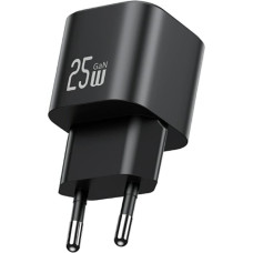 Usams Ładowarka sieciowa USAMS JC Series CC289 25W GaN Mini Fast Charger USB-C czarny