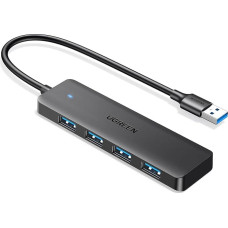 Ugreen USB 3.0 4-PORT HUB USB-A TO 4XUSB Dok-ligzda USB 3.2 Gen 1 (3.1 Gen 1) Type-A