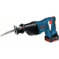 Bosch cordless reciprocating saw GSA 18 V-LI Professional, 18 volts&nbsp;(blue / black, L-BOXX, 2x Li-ion battery 5.0 Ah)