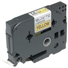 Brother Taśma BROTHER TZE-631 12mm x 8m czarny na żółtym zamiennik