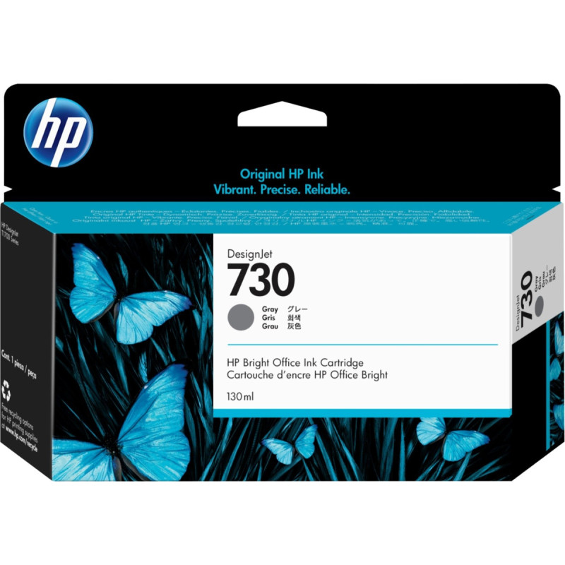HP ink grey No. 730 (P2V66A)
