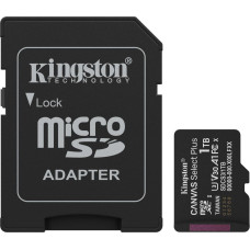 Kingston MEMORY MICRO SDXC 1TB UHS-I/W/ADAPTER SDCS3/1TB KINGSTON