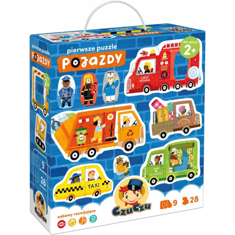 Czuczu Układanka Pierwsze puzzle - Pojazdy