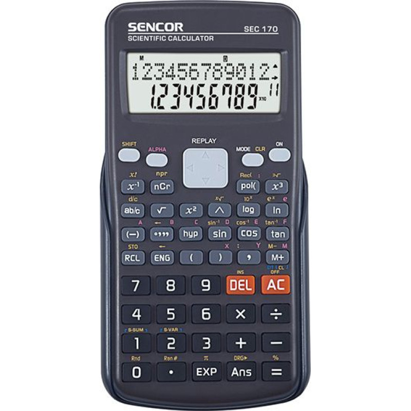 Sencor Calculator Sencor Sencor Calculator SEC 170, black, school, 12 digits