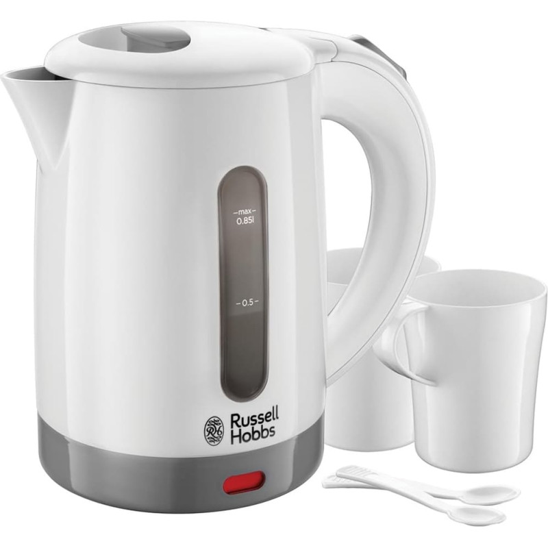 Russell Hobbs Travel        wei&szlig; Wasserkocher 0,85l      23840-70