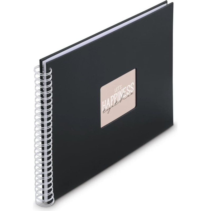 Hama Fine Art  Spiral NewBlack 36x32 50 wei&szlig;e Seiten    9832