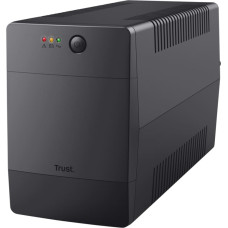 Trust Paxxon nepārtrauktas baro&scaron;anas avots (UPS) 1 kilovoltampērs 600 W 4 Maiņstrāvas izvade (-s)