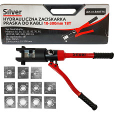 Silver ZACISKARKA HYDRAULICZNA DO KABLI 10-300mm 18 TON /SILVER
