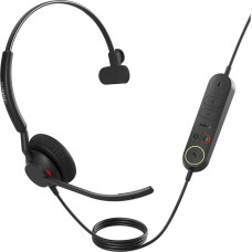 Jabra Engage 40, Headset (black, mono, UC, USB-C, inline link)