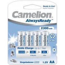 Camelion | AA/HR6 | 2300 mAh | AlwaysReady Rechargeable Batteries Ni-MH | 4 pc(s)