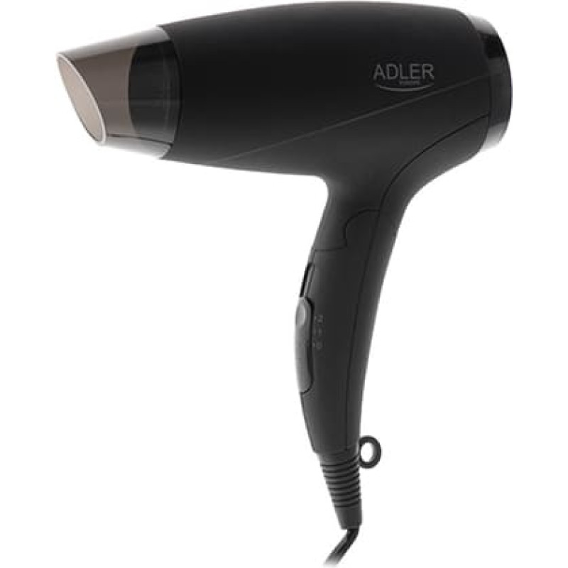 Adler | Hair Dryer | AD 2266 | 1200 W | Number of temperature settings 2 | Black