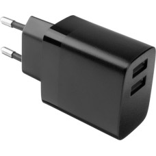 Fixed | Dual USB Travel Charger 17W | FIXC17N-2U-BK