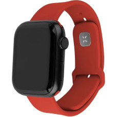 Fixed | Sporty Strap Set for Apple Watch Ultra 49mm | 180-250 mm | Red | Silicone