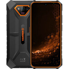 Myphone Smartphone myPhone Hammer Iron V 6/64GB Black-orange (IRON V Orange)