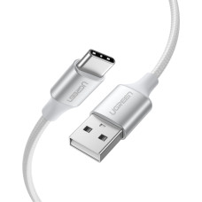 Ugreen USB kabelis USB 2.0 3 m USB C USB A Balts
