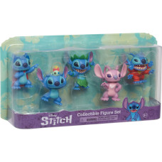 Just Play Disney Stitch Collectible Figure Box with 5 Figures, Toy Figure
