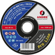 Andre TARCZA DO METALU 125 x 1,6mm METAL/INOX PRO LINE 95A46R