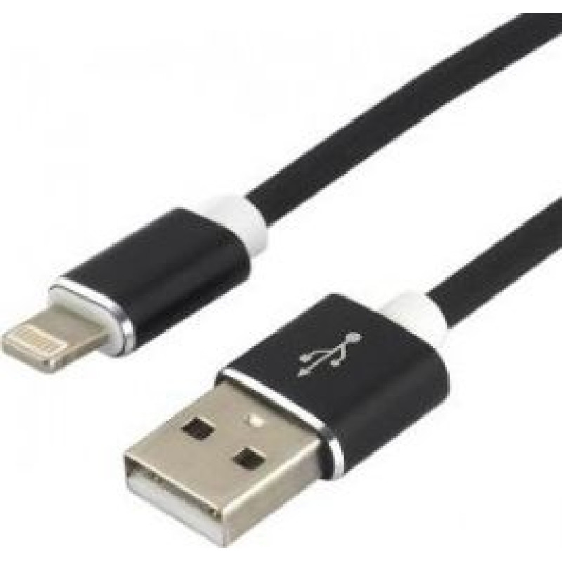 Everactive Kabel USB EverActive USB-A - Lightning 1.5 m Czarny (CBS-1.5IB)