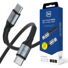 3MK Kabel 3MK Hyper Cable N-SERIES USB-C do USB-C 2m 20V/3A 60W czarny