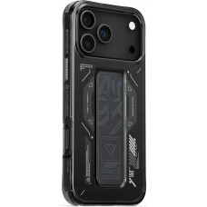 Skinarma Etui Skinarma Helio do iPhone 17 Pro Max Magnetic Charging + Grip Stand grafitowy