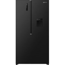 Gorenje NRS917E41BXWD side by side ledusskapis Brīvi novietots 541 L E Melns