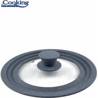 Glass lid adjustable 22/24/26cm HR-AER-22D26, HEINNER