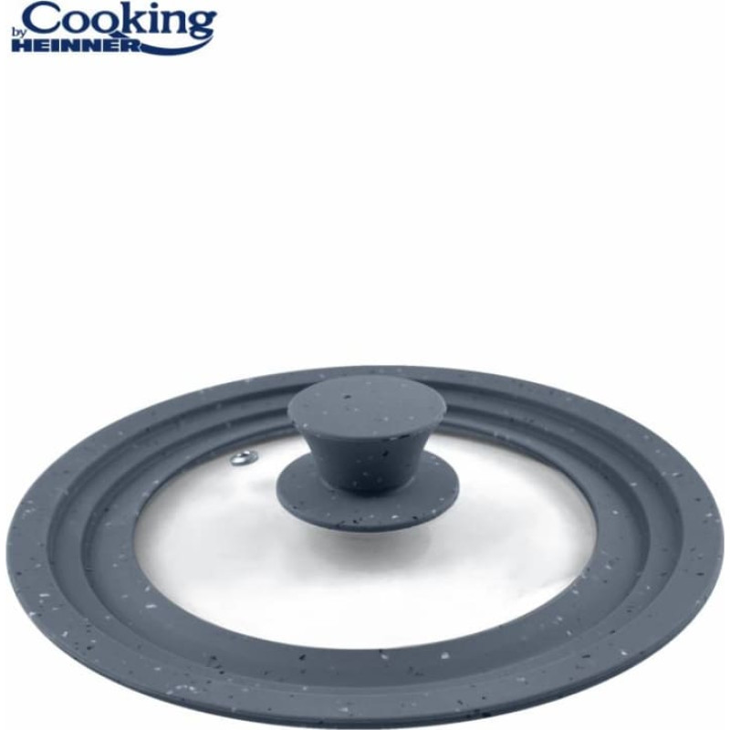 Glass lid adjustable 22/24/26cm HR-AER-22D26, HEINNER