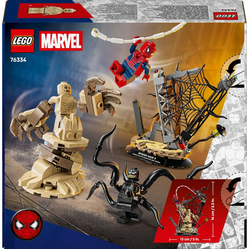Lego Epicka bitwa: Spider-Man przeciw Sandman (76334)