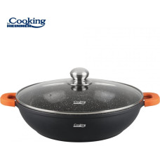 Pot aluminum with ceramic coating 5.5L 32x8.5 cm HR-SCO-A32C, COOKING BY HEINNER