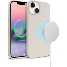 Crong Crong Color Cover Magnetic - Etui iPhone 14 MagSafe (stone beige)