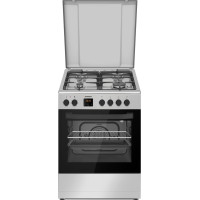 Kombinētā gāzes plīts HFSC-S66FDC-IX HEINNER