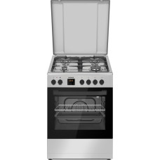 Kombinētā gāzes plīts HFSC-S66FDC-IX HEINNER