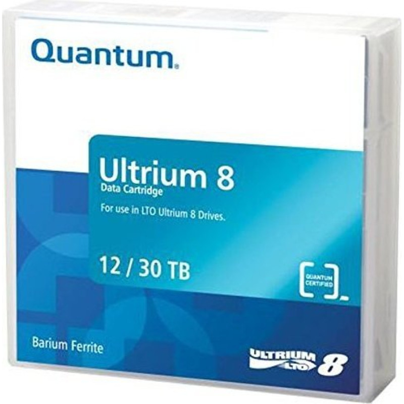 Quantum LTO-8 medium 30 TB, streaming media&nbsp;(1-pack)