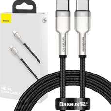 Baseus Cable USB-C to USB-C Baseus Cafule, 100W, 1m (black)