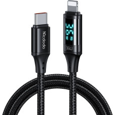 Mcdodo Cable Mcdodo CA-1030 USB-C to Lightning, 36W, 1.2m (black)