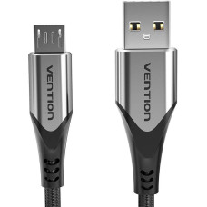 Vention Cable USB 2.0 A to Micro USB Vention COAHC 3A 0,25m gray